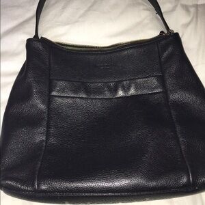 kate spade Black Leather Shoulder Bag